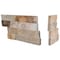Msi Sparkling Autumn Splitface Ledger Corner 6 In. X 18 In. Natural Quartzite Wall Tile, 6PK ZOR-PNL-0069 - alternate 2